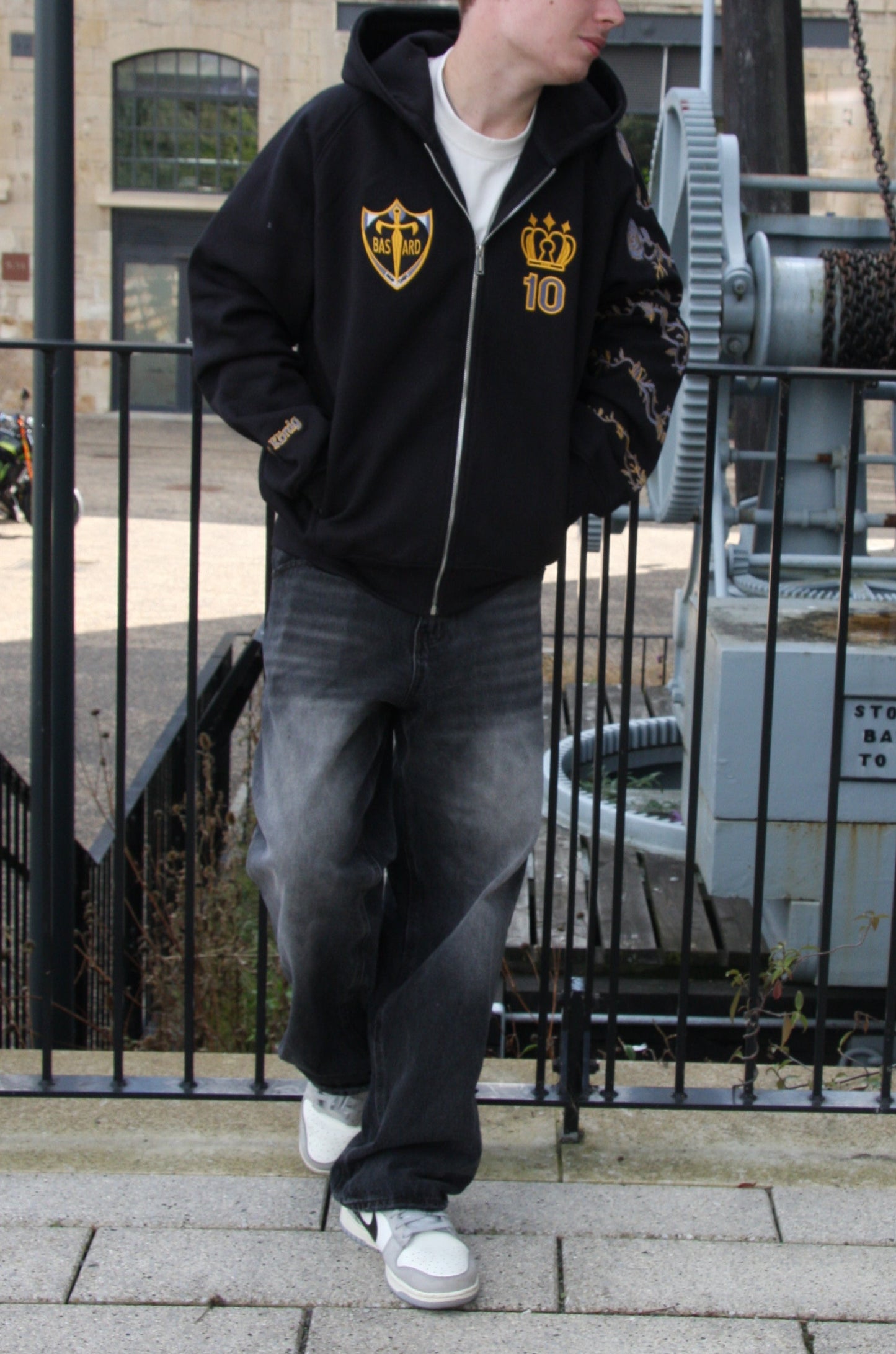 Gods Chosen Emperor Boxy Zip Up